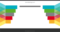 Desktop Screenshot of dentallistings.com